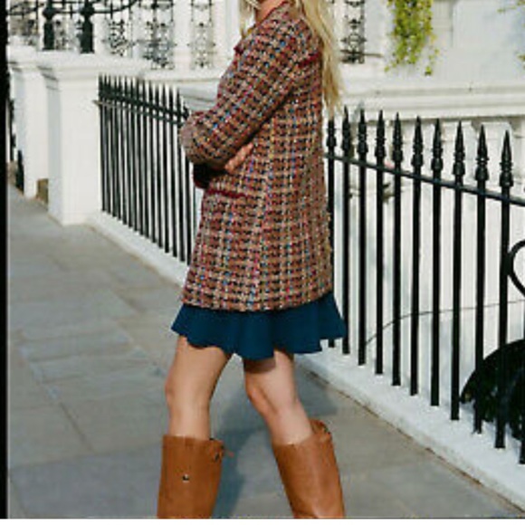 Ett:twa by Anthropology Harlequin Tweed blazer - Picture 8 of 8